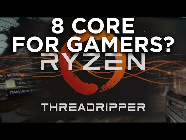8 Core Threadripper 1900x For Gaming?