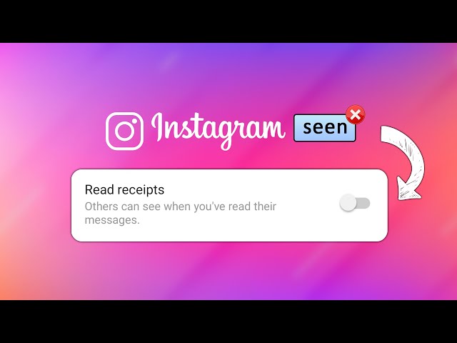 How to turn off read receipts on Instagram DMs