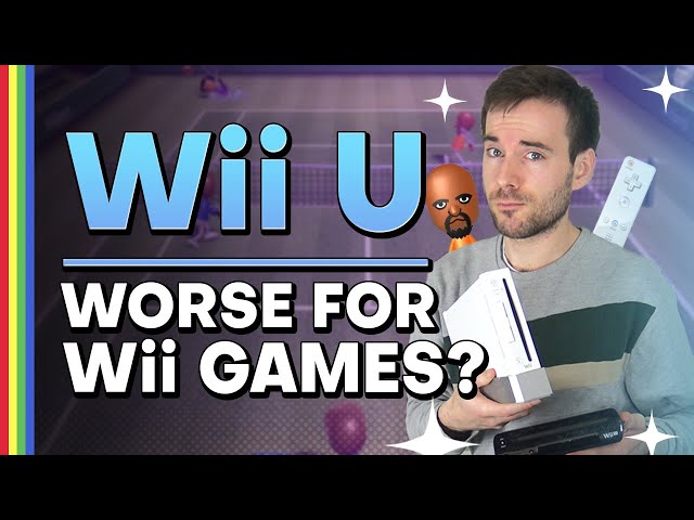 Wii U's a Downgrade for Playing Wii Games