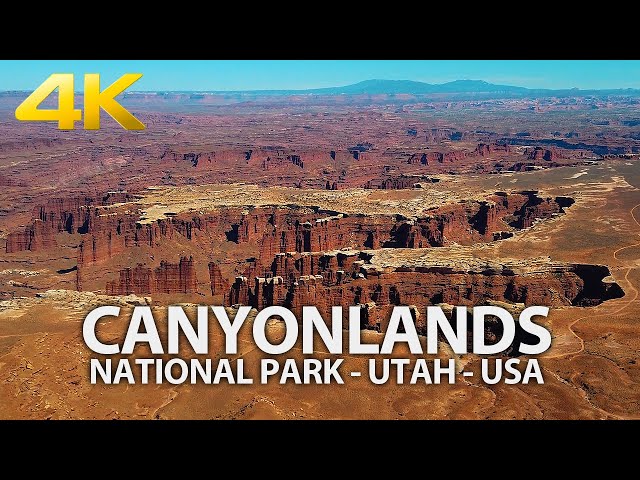 CANYONLANDS NATIONAL PARK - USA, Travel, Utah, Moab, Colorado River, US National Park, 4K UHD