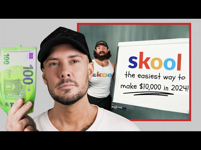 Online Geld verdienen mit Alex Hormozis "skool"