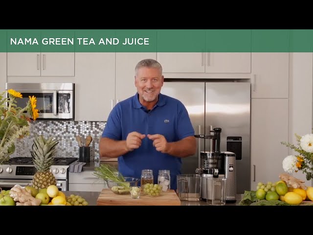 Nama Green Tea and Juice
