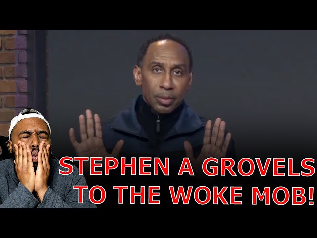 Stephen A Smith Issues APOLOGY To The Mob For Trump Comments After NAACP & Black Liberal BACKLASH!