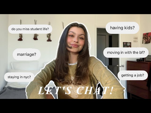 GRWM & Life Update Q&A (marriage, kids, future/career plans, IBS update, & more)