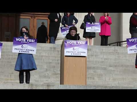Kansans For Life holds rally at State House