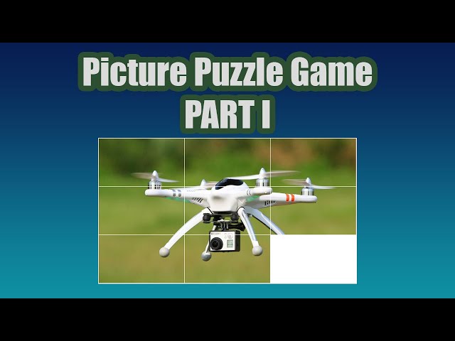 How to code Picture Puzzle game in plain javascript - Part 1