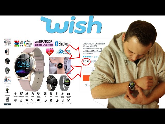 Türchen 5 | Smartwatch von Wish fürn 10er? Ob die was kann? | #Wishcember | Testyboy