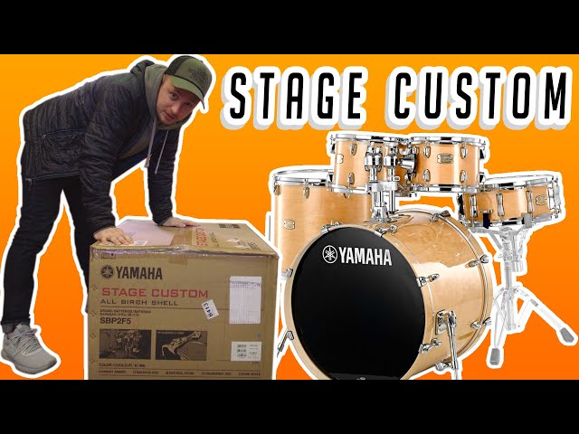 Yamaha Stage Custom Unboxing & Review (Wuhan Cymbal Set & Tama Stage Master Hardware)
