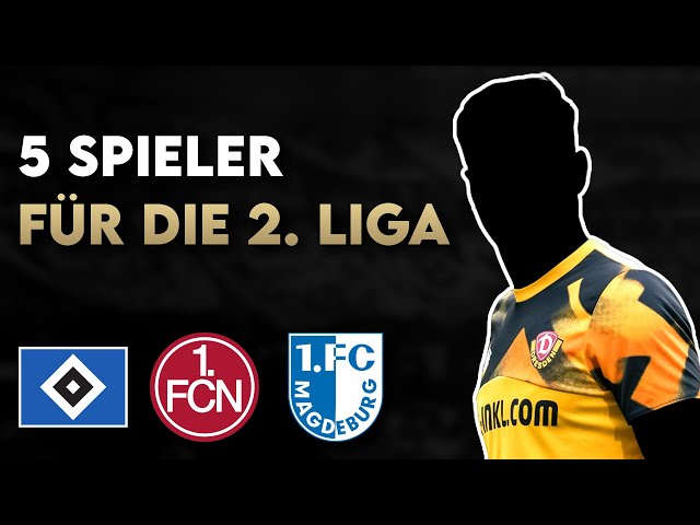 Neuzugänge für die 2. Bundesliga: 5 Spieler aus der 3. Liga für 2. Liga-Vereine!