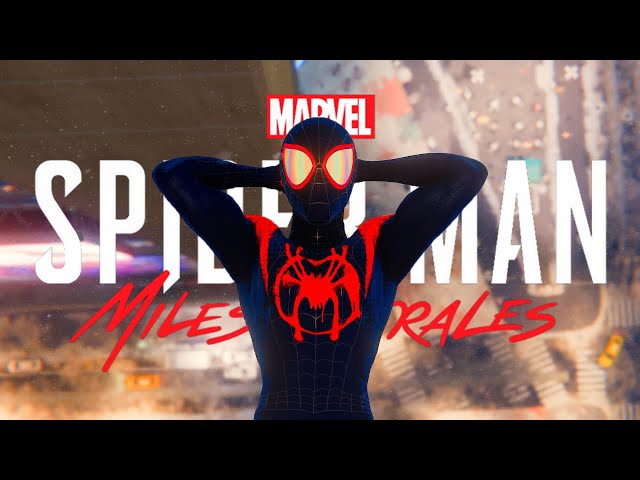Web Swinging to "Sunflower" WITH MODS | Spider-Man Miles Morales PC
