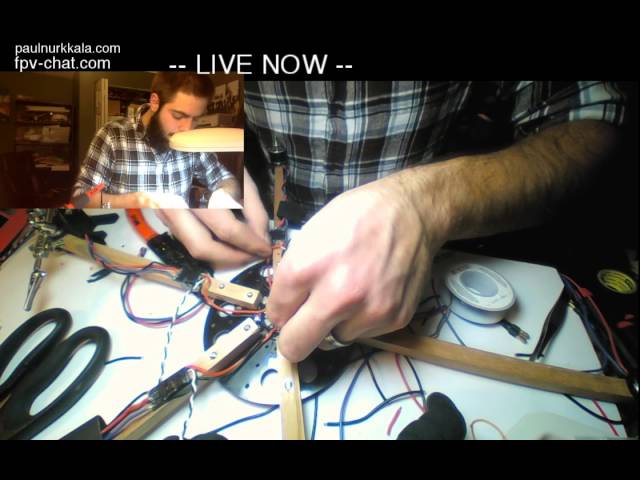 Live Stream -- Building a 450 hexacopter