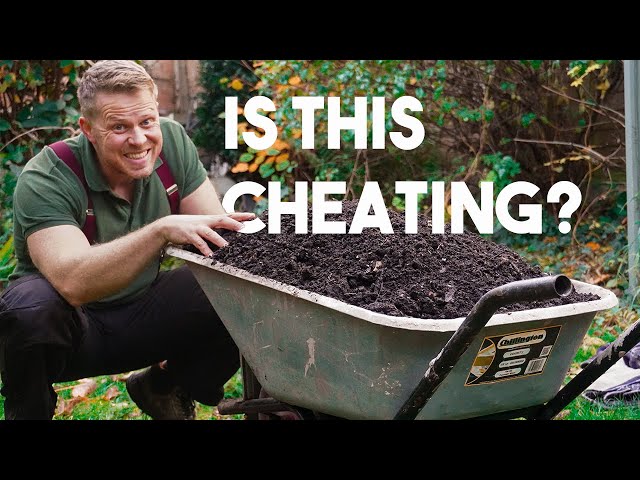 Making LOADS of Compost in A SMALL Garden