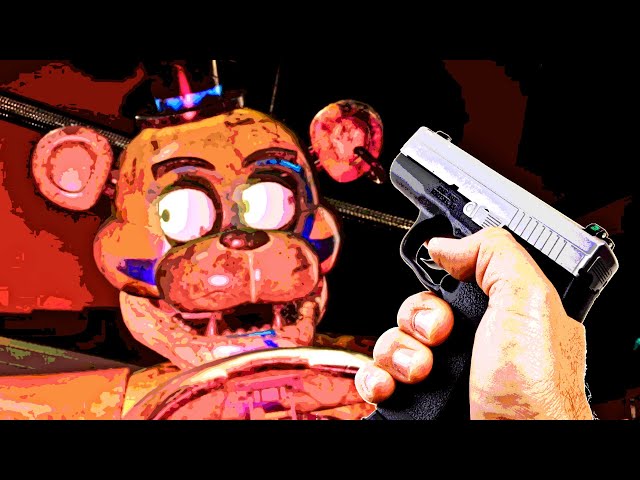 fnaf security breach but they gave me a GUN (part 10)