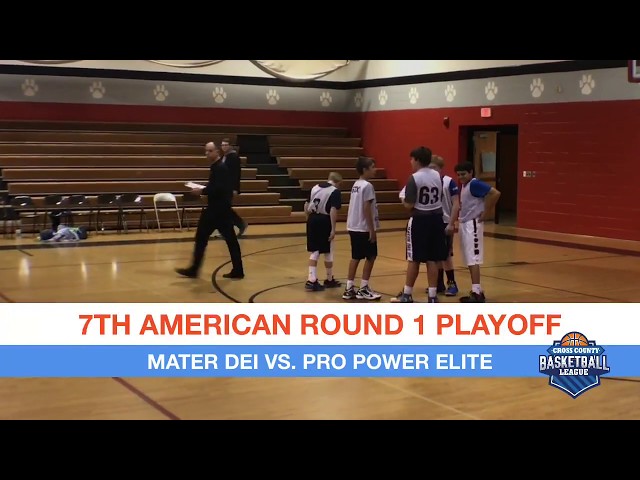 Pro Power Elite vs. Mater Dei | 7th American First Round Playoff