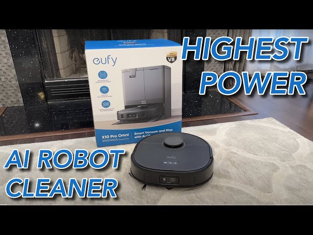 Highest Powered Flagship Robot Vac Under $1K - eufy X10 Pro Omni (Unboxing, Full Setup, Review)