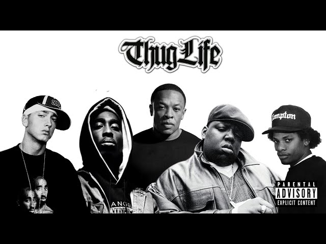 Gangsta Rap Old School Mix | 2pac ft. Biggie, Eminem, Eazy E | 2023