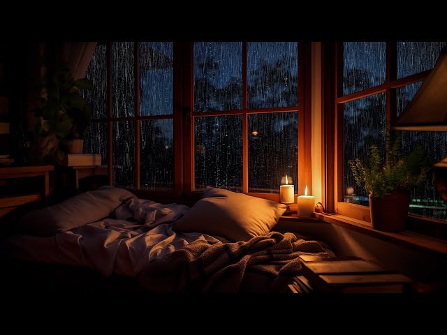 Relaxing Music To Deep Sleep | The Healing Sound Of Rain Improve Mood, Reduce Stress and Insomnia