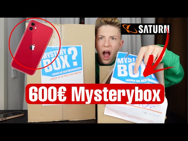 600€ Saturn MYSTERY Box! Spoiler IPHONE I IamZuckerpuppe