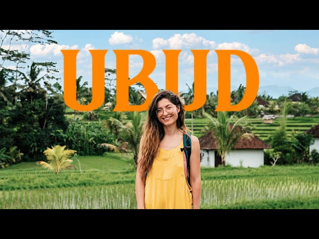4-days in Ubud (The Cultural Hub of Bali, Indonesia)
