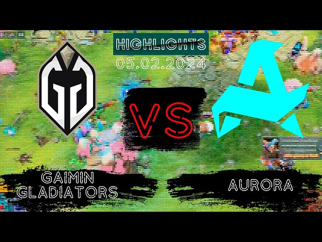 🟥ТИПОЧКИ В НЕРЕАЛЬНОЙ ЗОНЕ | Gaimin Gladiators vs Aurora BetBoom Dacha Dubai | 05.02.2024