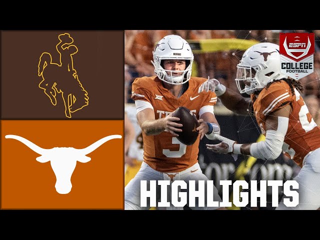 Wyoming Cowboys vs. Texas Longhorns | Full Game Highlights