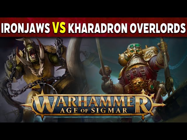 Ironjaws vs Kharadron Overlords Age of Sigmar Battle Report