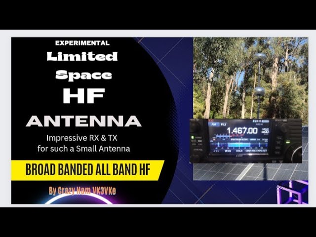 ⚡HF Limited Space Antenna⚡ SUCCESSFUL INSTALLATION⚡