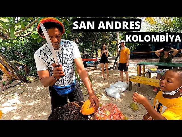 Kolombiya'nın MALDİVLERİ San Andres Adasında Bir Gün Geçirmek