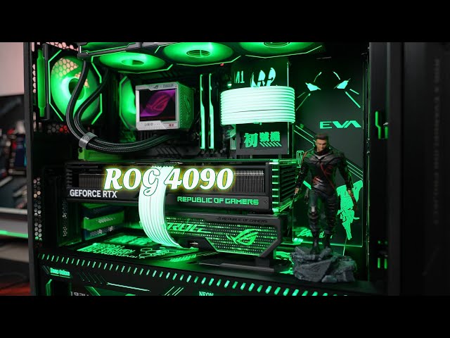 Invincible Game Weapon, Computer Full Of Money Taste | FULL ROG + RTX 4090