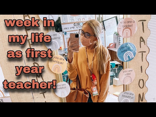 WEEK IN MY LIFE #3 | first year teacher