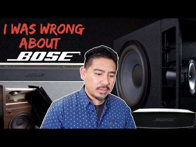 I Was Wrong About the Bose 301 IV