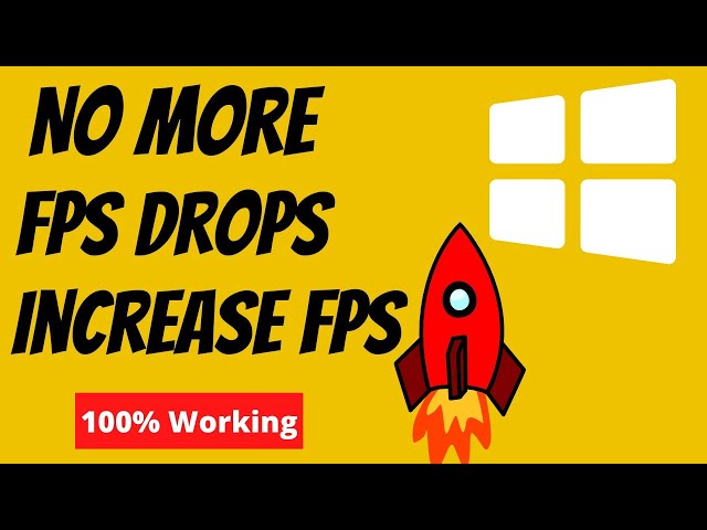Fix FPS Drop While Gaming in Windows 10 | BOOST FPS in Games | Increase FPS | Boost Gaming PC