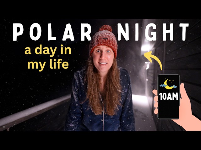 a day in my POLAR NIGHT life on Svalbard︱*snow storm, Santa's back, cabin decorating