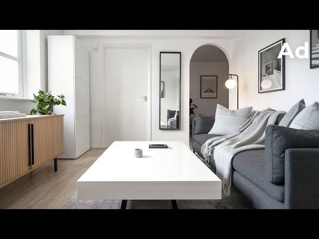 My Minimalist Micro Apartment Makeover | 300sqft / 27.8m2