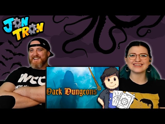 "Dark Dungeons" @JonTronShow | HatGuy & Nikki react