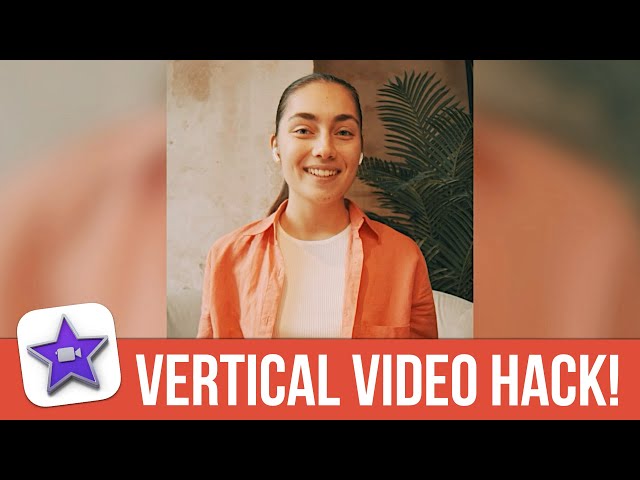 Vertical Video to Horizontal (Portrait to Landscape) with iMovie (Mac)