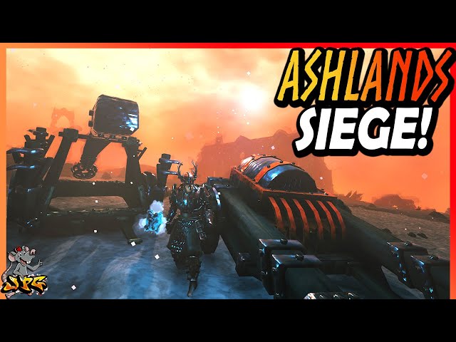 VALHEIM SIEGE WEAPONS! How To Get The New Catapult & Battering Ram In Ashlands!