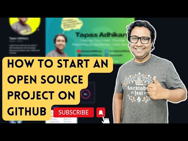 How To Start An Open Source Project On GitHub? #opensource #github