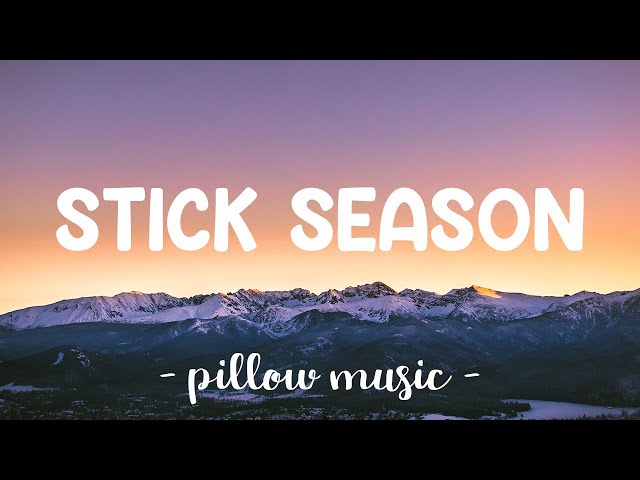 Stick Season - Noah Kahan (DJ. UNKNONE Remix) (Lyrics) 🎵