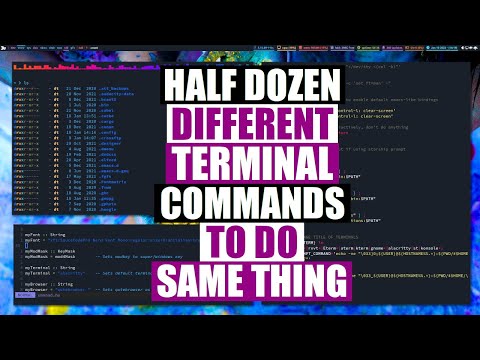 So Many Linux Terminal Commands Do The Same Thing