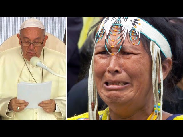 'I humbly beg forgiveness for the evil committed': Pope Francis issues apology to survivors