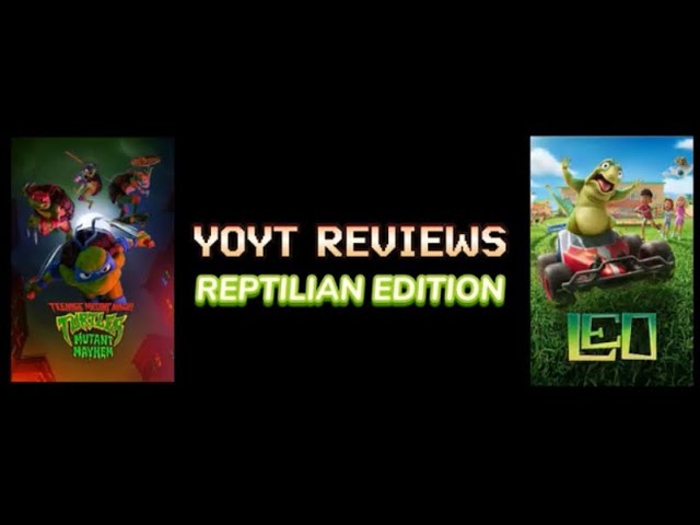 TMNT Mutant Mayhem and Leo - YOYT Reviews Episode 2 (Reptilian Edition)