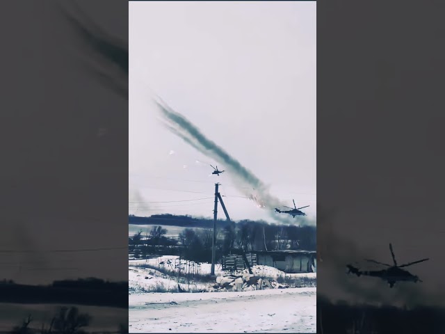 Ukraine vs. Russia: INSANE Mi-24 Attack Caught on Camera! 🚨