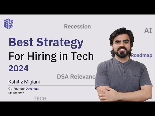 Best Strategy To Get Hired In 2024 | DSA Relevance and AI Trends | Kshitiz Miglani