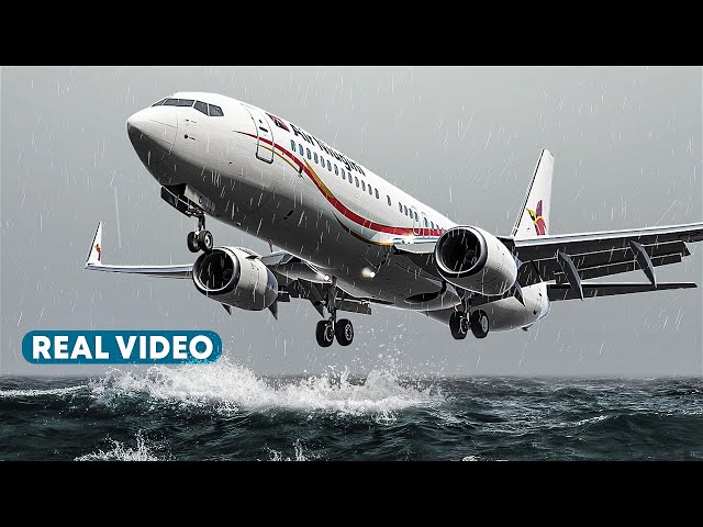 How these Pilots Crashed a Boeing 737 into the Sea Before Touchdown (With Real Video)