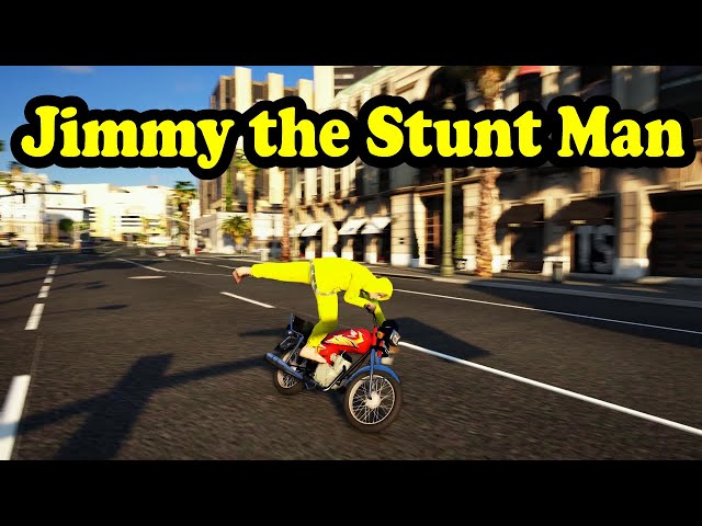 GTA 5 Jimmy the Stunt Man | Funny Video #youtubeshorts #shorts#short