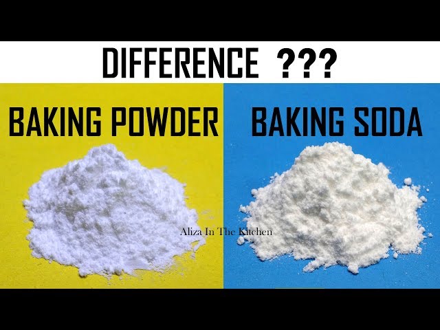 Difference between Baking Soda and Baking Powder - Aliza In The Kitchen