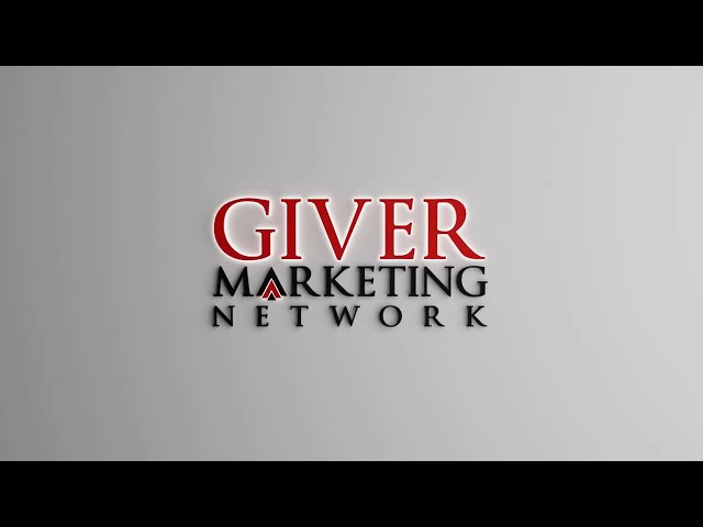 Giver Marketing Network 3D Logo Intros