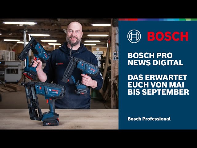 Bosch PRO News Digital: die Neuheiten & Aktionen von Mai bis August 2024