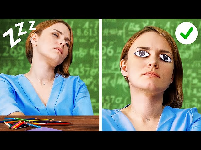 LIVE! The Craziest Hacks For Any Situation! Best Tricks For Students & Teacher By A PLUS SCHOOL